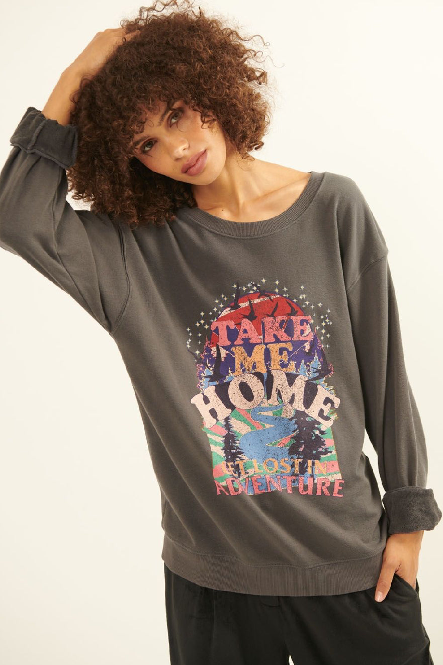 Pullover “Take me home”