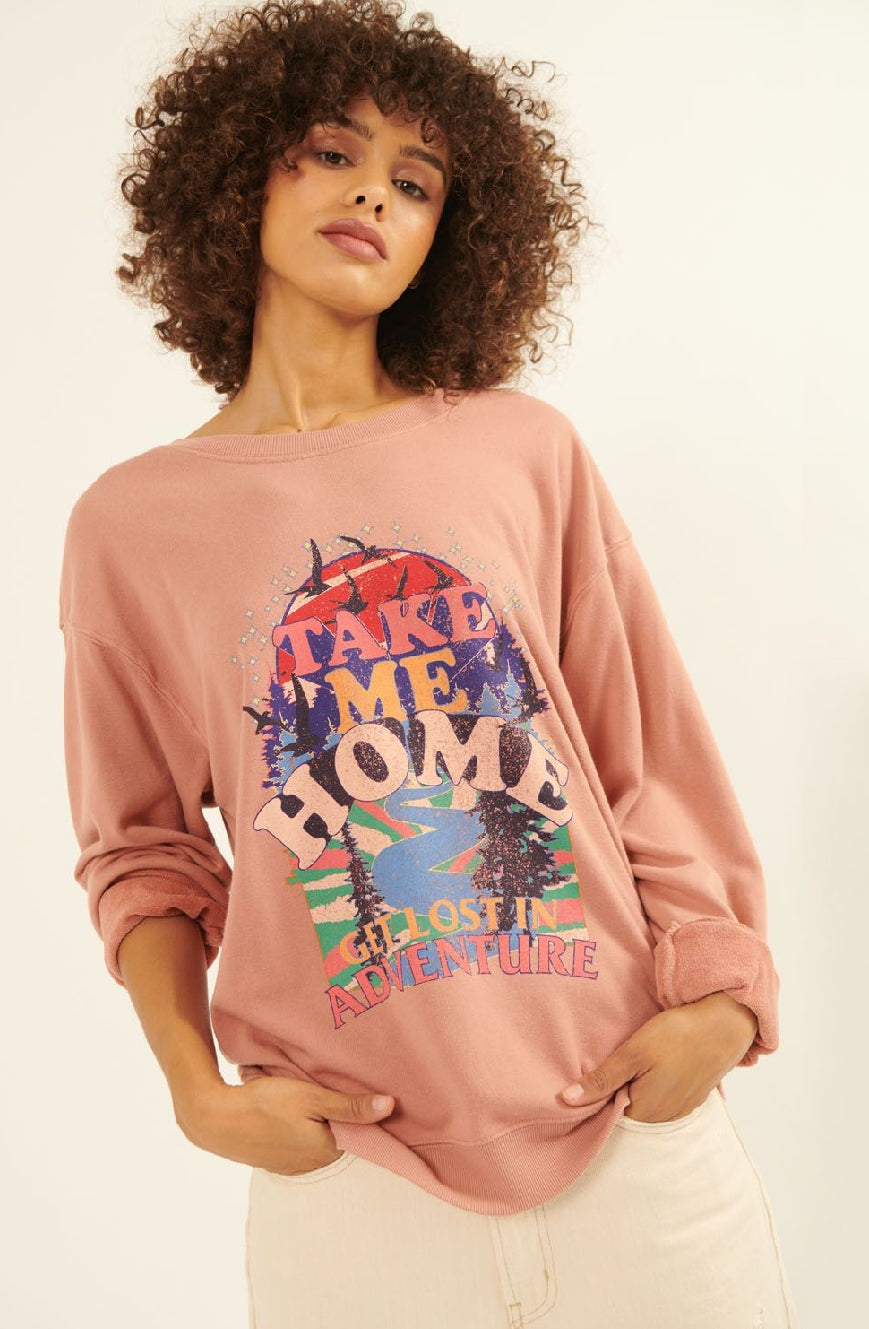 Pullover “Take me home”