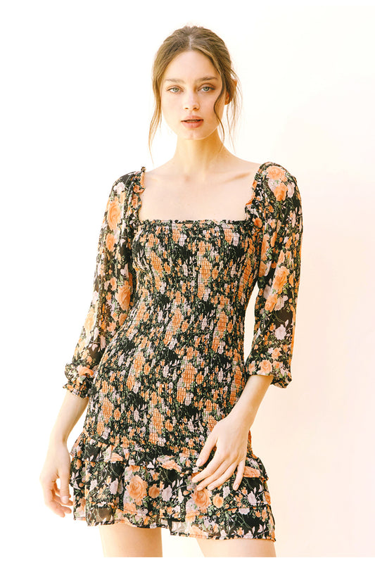 Vestido floral Diane