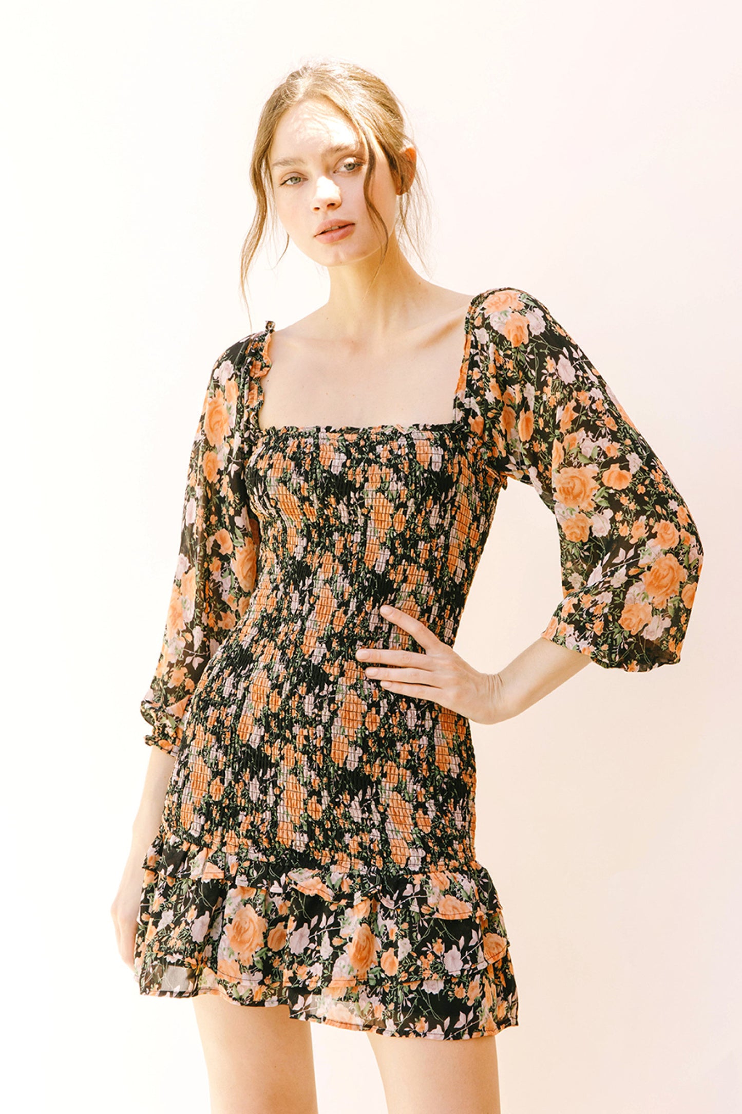 Vestido floral Diane