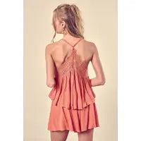 Romper boho cruzado