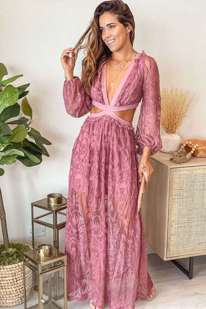 Maxi vestido boho chic